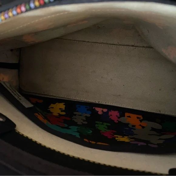 ADORABLE Dooney & Bourke Multicolor Mickey Mouse Tote - Picture 8 of 14